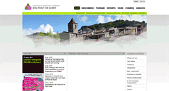 Desktop Screenshot of elpontdesuert-pirineus.com