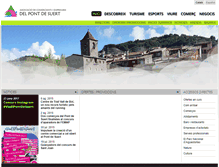 Tablet Screenshot of elpontdesuert-pirineus.com